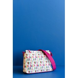 Bandolera plana bordado...